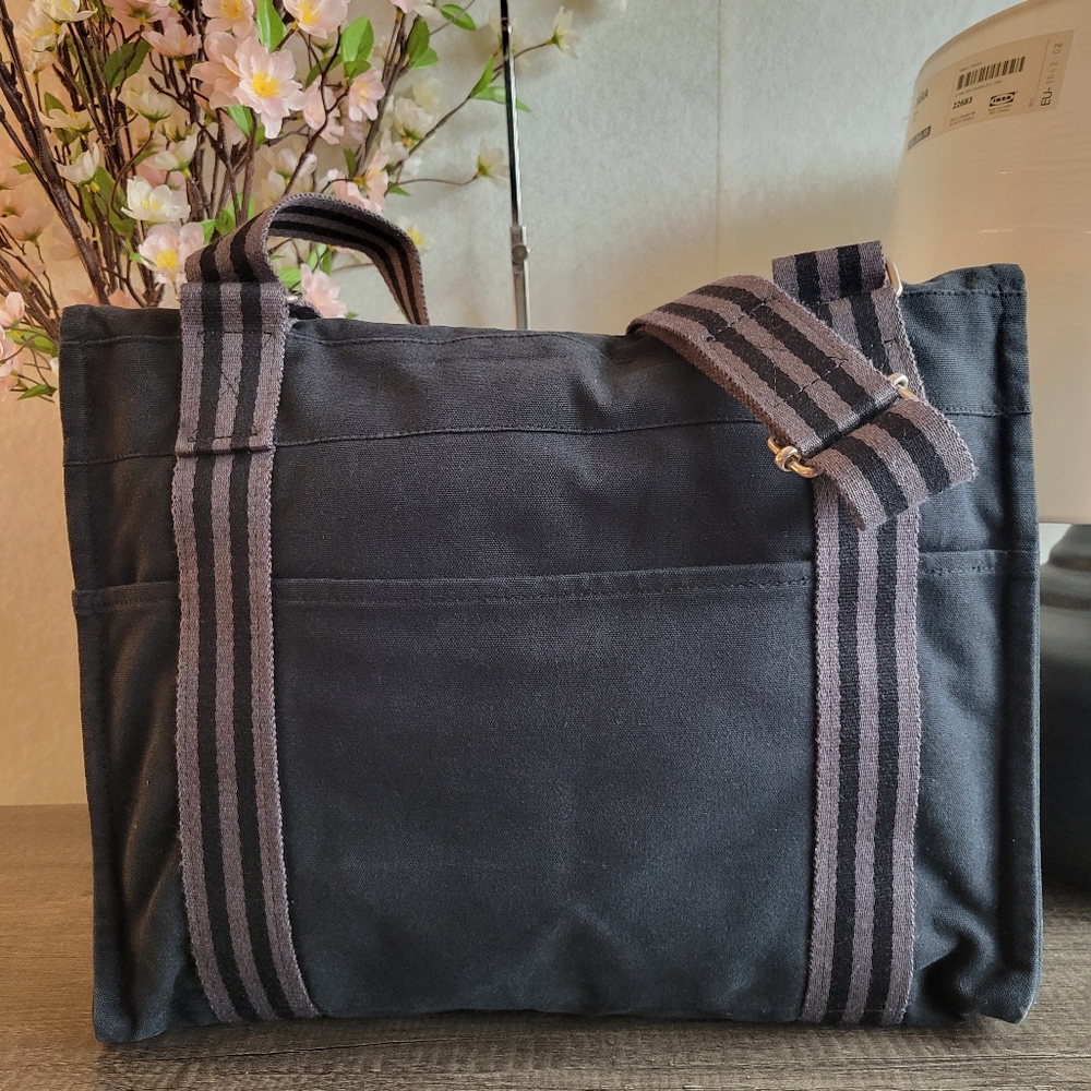 Hermes canvas messenger bag - Picture 3 of 12